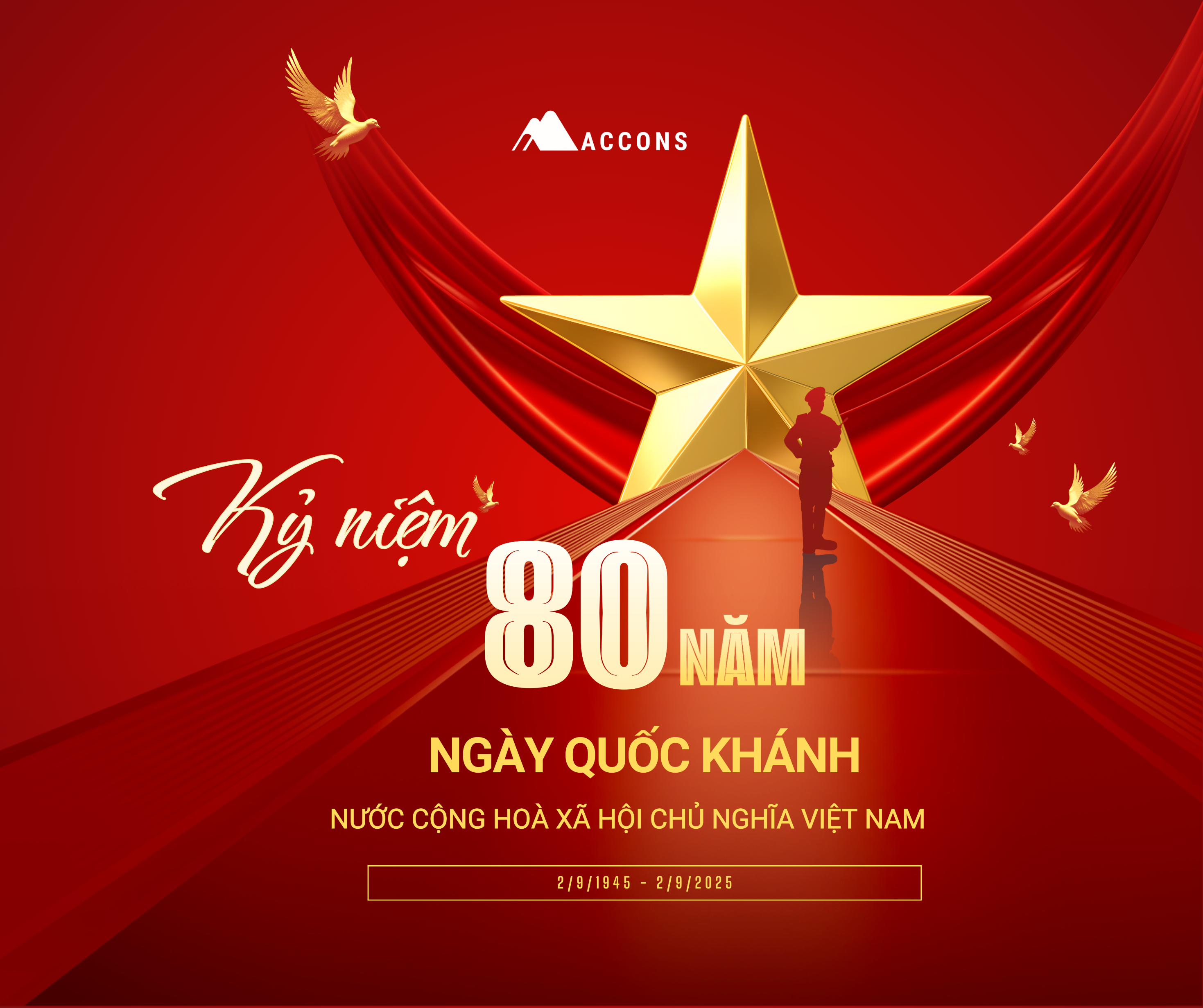 CHÀO MỪNG KỶ NIỆM 80 NĂM QUỐC KHÁNH NƯỚC CỘNG HÒA XÃ HỘI CHỦ NGHĨA VIỆT NAM (02/09/1945 - 02/09/2025)
