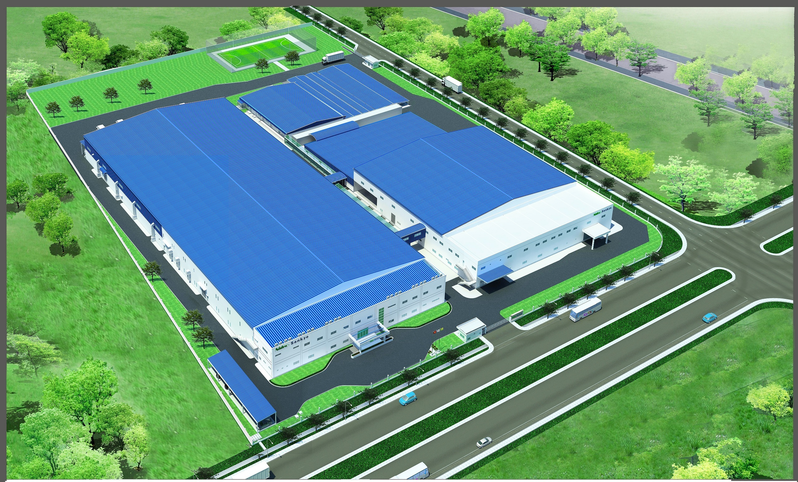 KHỞI CÔNG DỰ ÁN NIDEC SANKYO-HÀ NỘI